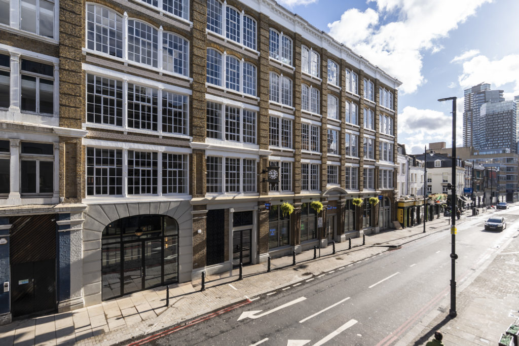 The Harrison refurbishment in London featuring bespoke rooflight installation including glass boxes, pyramidal lanterns and dual-pitch rooflights.
