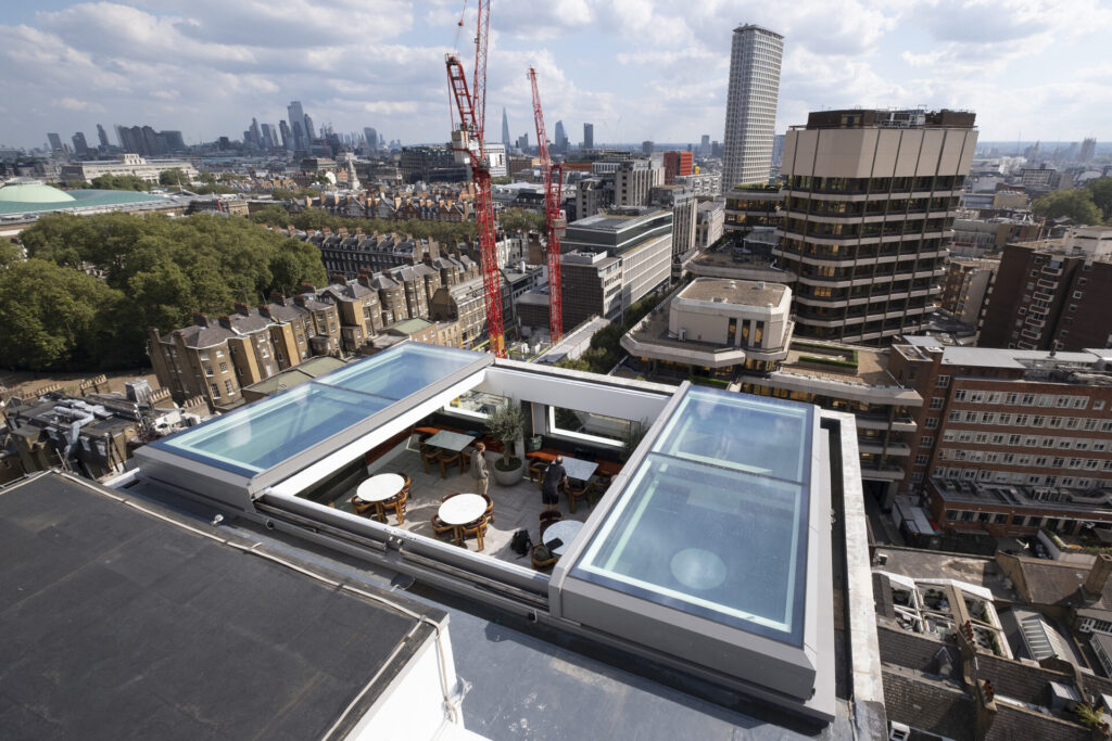 Flat Sliding Rooflights